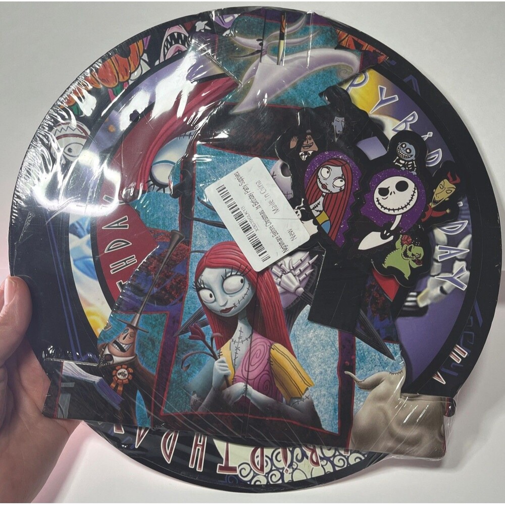 Nightmare Before Christmas Cake Stand Multi Color,cardboard cupcake display
